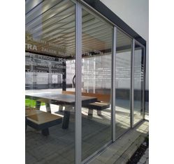 ARTOSI GLASS – sistema di vetrate scorrevole con telaio
