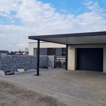 Inspirace Carport ARTOSI – tettoia in alluminio per auto
