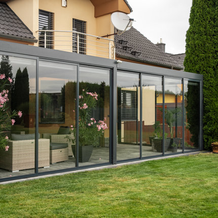 Inspirace ARTOSI GLASS – sistema di vetrate scorrevole con telaio
