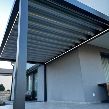 Inspirace Carport ARTOSI – tettoia in alluminio per auto
