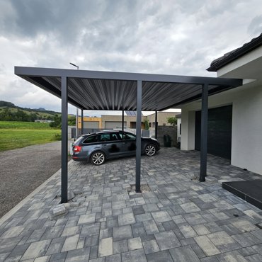 Inspirace Carport ARTOSI – tettoia in alluminio per auto
